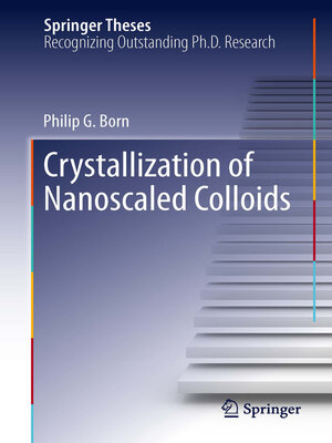 cover image of Crystallization of Nanoscaled Colloids